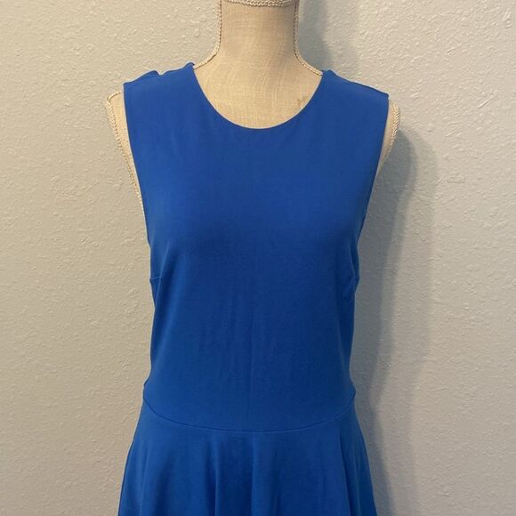 Diane von Furstenberg Royal Blue Jeannie Mini Dress Size 8 - Picture 2 of 9